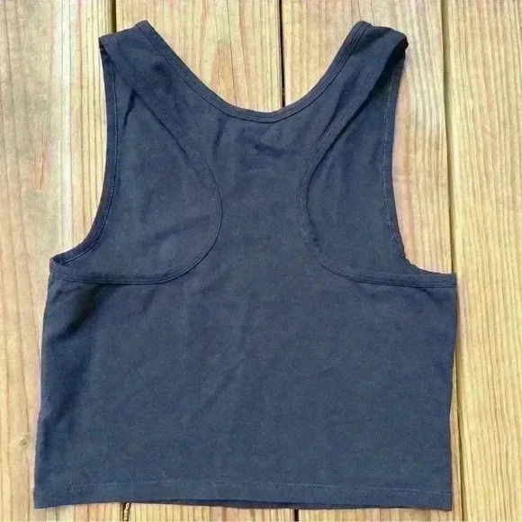 Northern Arizona University NAU Women's Split Neck Tank Crop Top Women’s Large - Picture 6 of 6